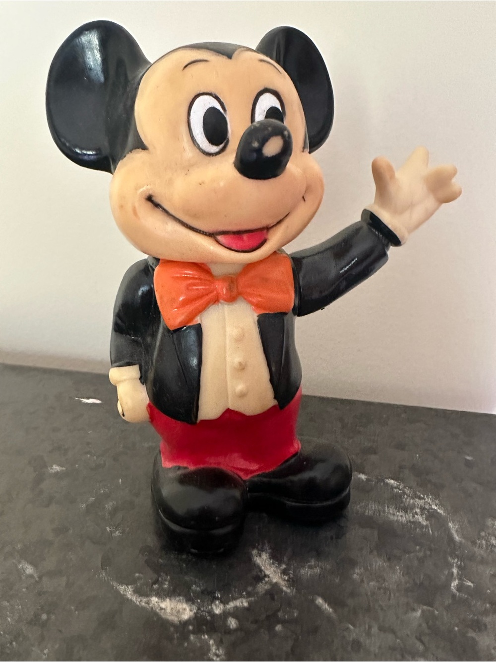 1960’s Disney Mickey Mouse piggy bank vintage with stopper